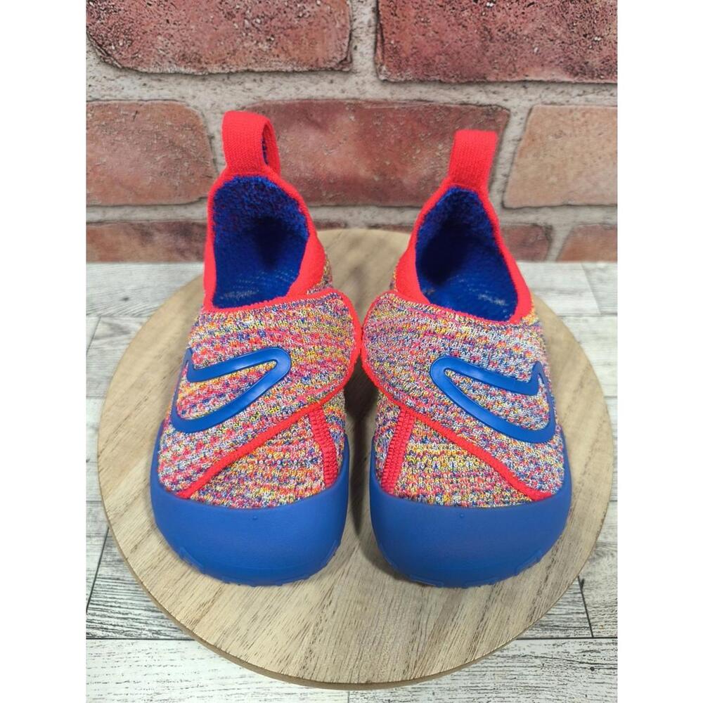 Nike Swoosh 1 TD 6c Siren Red Game Royal Toddler Infant Casual Shoes FB3244-100 - Picture 3 of 8